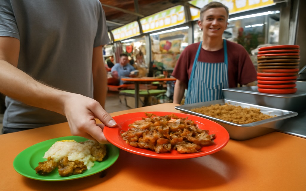 Chinatown Hawker Leftovers Consumption