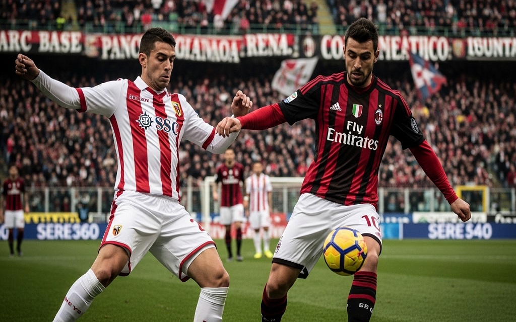 AC Milan vs SSC Bari Timeline